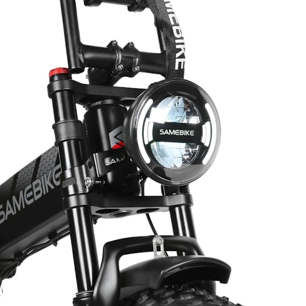 Hopfällbar terrängcykel SAMEBIKE RS-A02, Motor 1200W, Fullfjädring