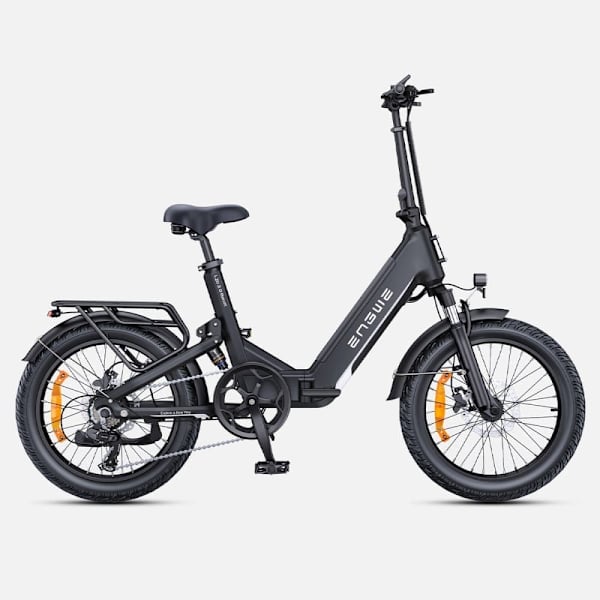 Kompakti sähköpyörä ENGWE L20 3.0 BOOST - 250 W ja vääntömomentti 75 Nm - 13,5 Ah 648 Wh akku Musta
