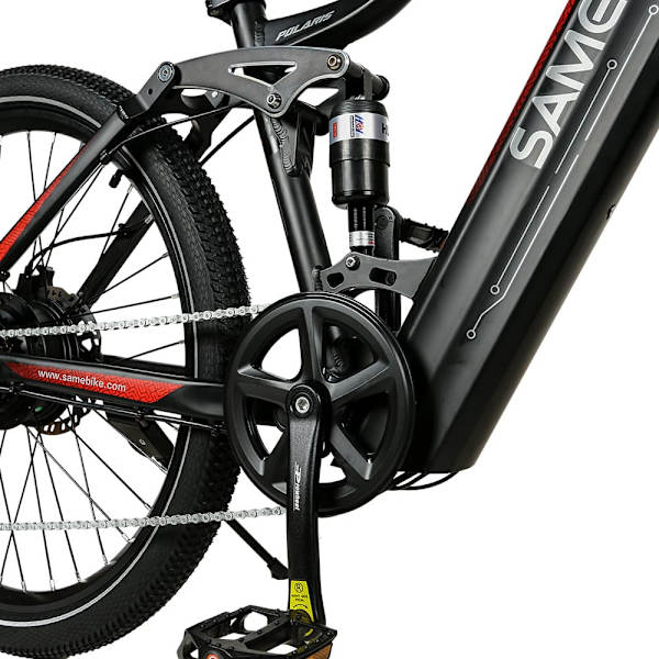 Sähköpyörä Samebike XD26-II, moottori 750W, 48V 14Ah akku, Shimano 7-vaihteinen