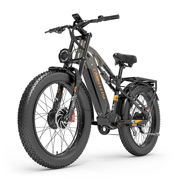 Sähkömaastopyörä LANKELEISI MG800Max, 2000 W kaksoismoottori, 26 tuuman paksut renkaat, 20 Ah akku