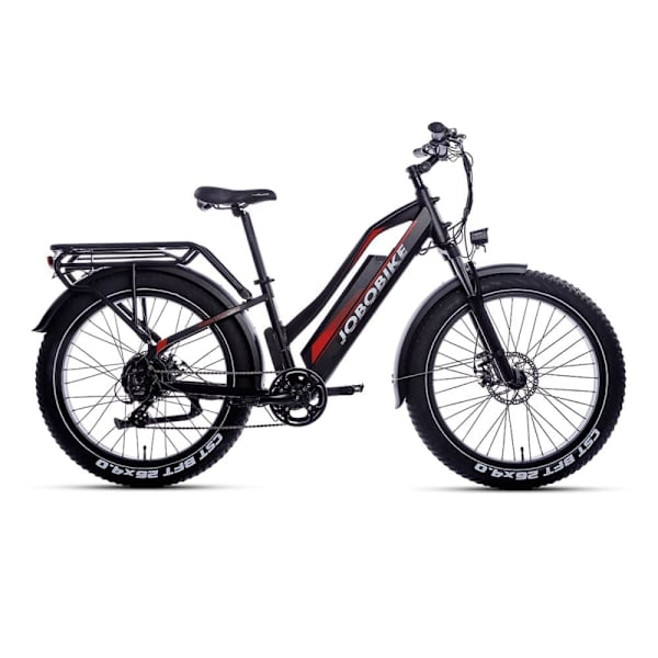 Elektrisk fatbike JOBOBIKE Robin ST, Steg-Thru, Bafang 48V 250W 13Ah, För kvinnor