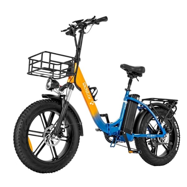 Taittuva sähköpyörä RIDSTAR MN20 - 1000W 48V 15Ah - 20" paksut renkaat