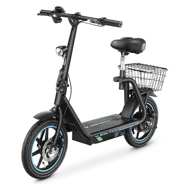 Sähköpotkulauta istuimella BOGIST M5 Elite, 14" renkaat, moottori 48V 500W
