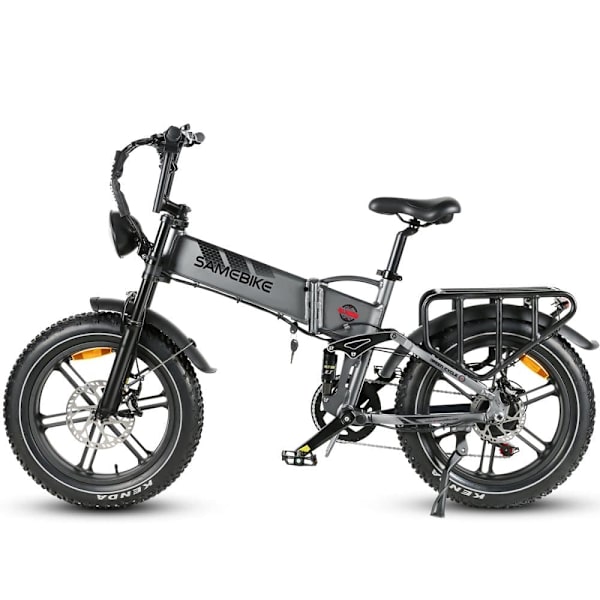 Hopfällbar terrängcykel SAMEBIKE RS-A02, Motor 1200W, Fullfjädring
