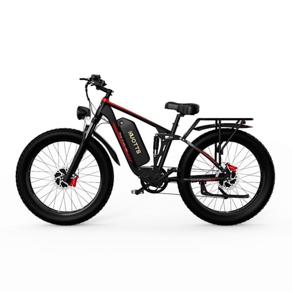 Elcykel DUOTTS S26, 26-tums feta däck, 750W*2 motorer, smart app