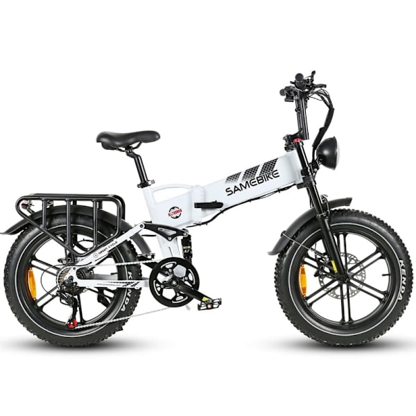Hopfällbar terrängcykel SAMEBIKE RS-A02, Motor 1200W, Fullfjädring