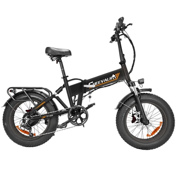 Sammenklappelige elcykler CHEEVALRY CF1000, 1000W 48V 20Ah, Terrængående