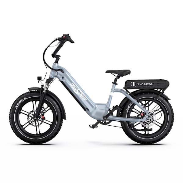 Onesport OT08 paksurenkainen sähköpyörä, moottori 48V 500W, Shimano 7 vaihdetta, tuki sovellukselle