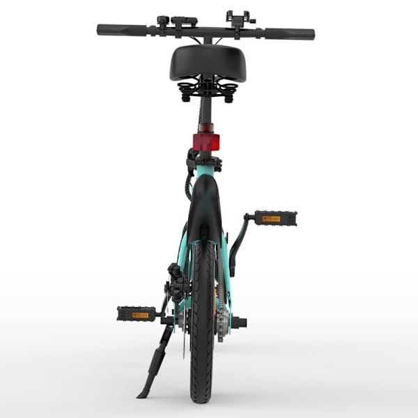 Mini foldbar elcykel ESKUTE F100, 14", 250W motor 36V 9Ah batteri, til piger