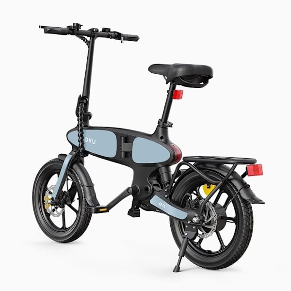 Sammenklappelig elcykel DYU C2, 16", motor 48V 250W, skivebremser