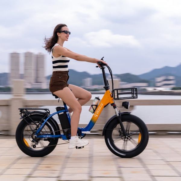 Sammenklappelig elcykel RIDSTAR MN20 - 1000W 48V 15Ah - 20" Fat Tire