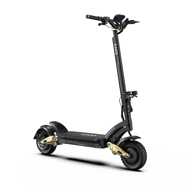 El-scooter OOTD S30, dobbeltmotor, 2400W 52V 23,4Ah, 10", sort