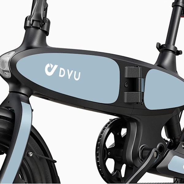 Sammenklappelig elcykel DYU C2, 16", motor 48V 250W, skivebremser