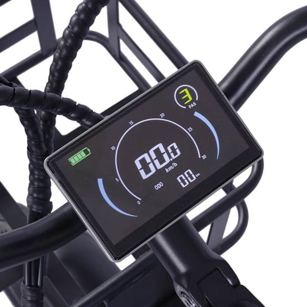 Elektrisk lastcykel GOGOBEST GF200, 500W 48V 15.6Ah, Räckvidd 60km