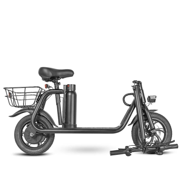 Taittuva sähköpotkulauta istuimella SAMEBIKE SM-C01, 350W 10.4Ah, 12 tuumaa