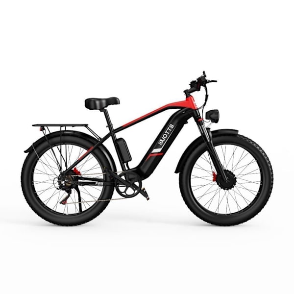 Sähkömaastopyörä DUOTTS F26, 26", 48V 750W * 2 kaksoismoottoria