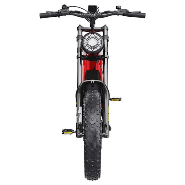 Elektrisk Dirt Bike Hidoes B6 - 20" - 1200W 48V 17.5Ah - Rød