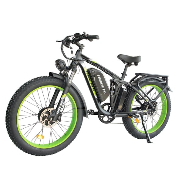 Elcykel ORLMS V3, Daul-motor 52V 2000W, batteri 52V 25AH