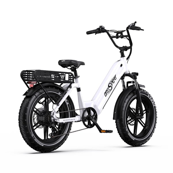 Onesport OT08 paksurenkainen sähköpyörä, moottori 48V 500W, Shimano 7 vaihdetta, tuki sovellukselle