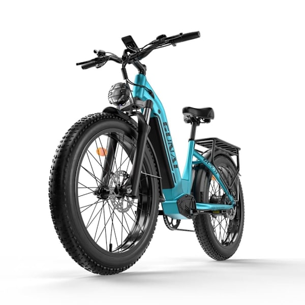 GUNAI-V Elcykel för vuxna 26’’ Step-Thru Pendlings-E-Bike 1000W 48V 21Ah Batteri