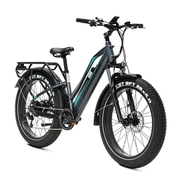 Elektrisk fatbike JOBOBIKE Robin ST, Steg-Thru, Bafang 48V 250W 13Ah, För kvinnor