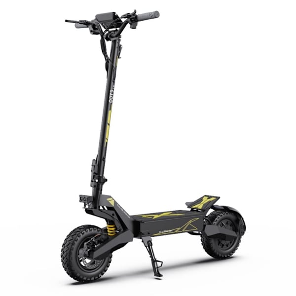 Taittuva sähköpotkulauta OOTD T10, 11", täysjousitus, 48V 500W, musta