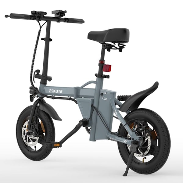 Mini Hopfällbar Elcykel ESKUTE F100, 14", 250W Motor 36V 9Ah Batteri, För Flickor