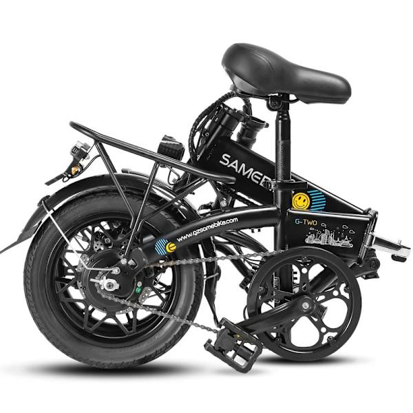 Bärbar pendlarelcykel Samebike YINYU14, motor 36V 350W, 25km/h