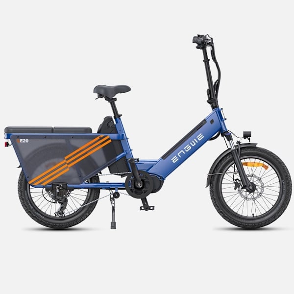 Elcykel för last ENGWE LE20, 48V 250W mittmotor, 100NM momentsensor