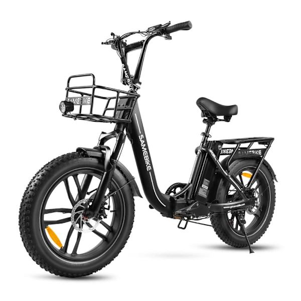 Taittuva sähköpyörä SAMEBIKE C05 Pro, läpiajettava, 36V 500W moottori, paksut renkaat