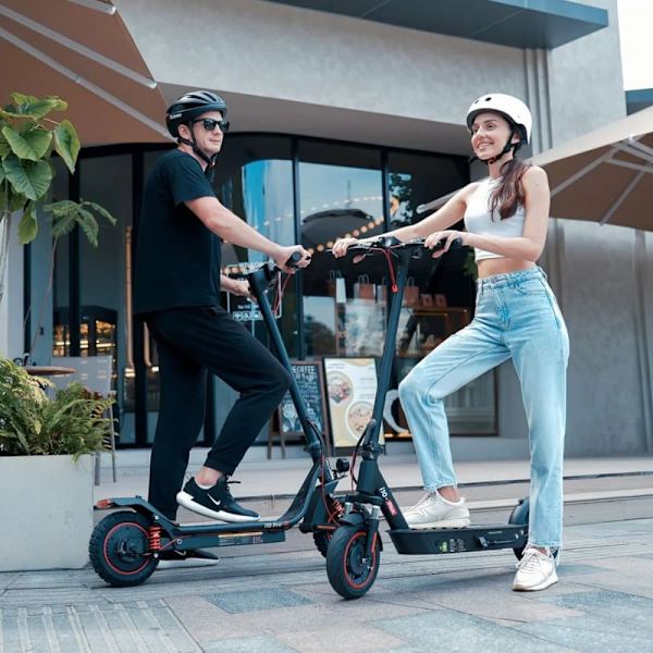 El-løbehjul iScooter i10 Pro, motor 48V 800W, batteri 15Ah, 10", app-styring