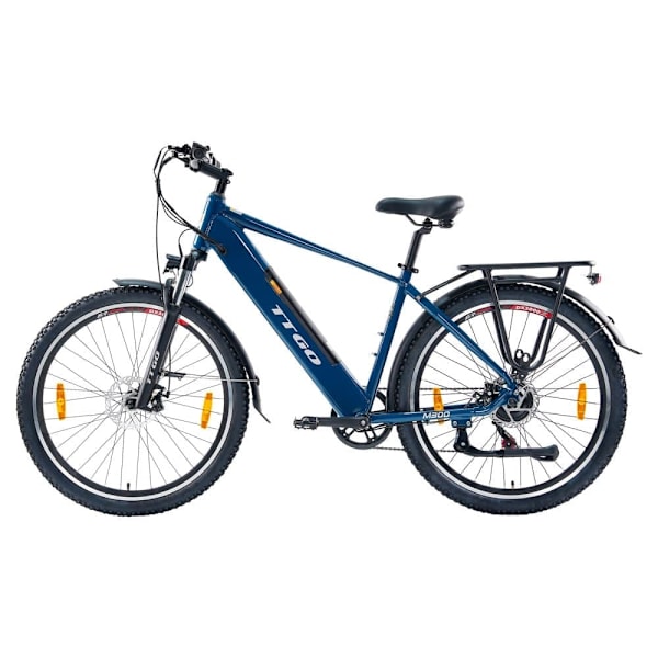 Elcykel TTGO M300, 250W momentsensor, 36V 20Ah, 27,5" til pendling og fritid