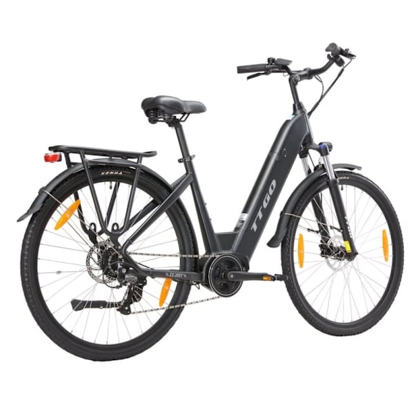 Elcykel TTGO ZZ-28ST, Bafang midterdrev 250W motor, 36V 20Ah