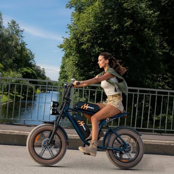 Sähköpyörä HillMiles MileZoom 1, moottori 52V 250W, 20*4.0 tuuman renkaat, 25 km/h
