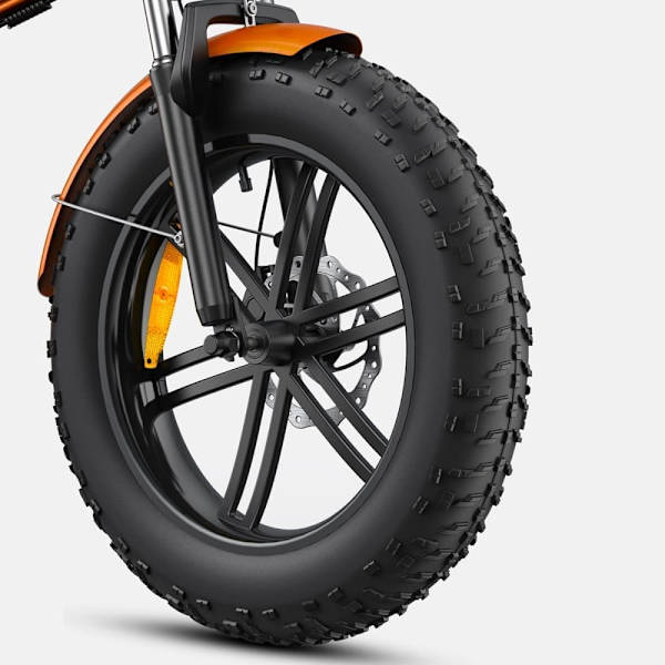 Sähköpyörä ENGWE EP-2 BOOST, moottori 250 W, taittuva, 20 x 4,0 leveärenkaat, toimintasäde 120 km