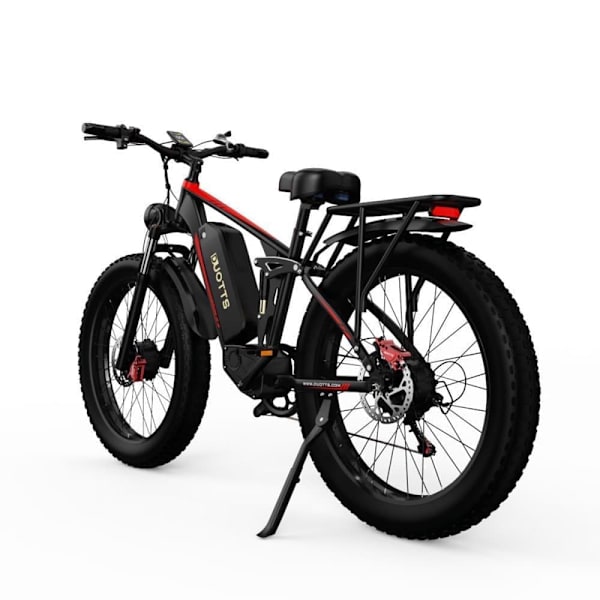 Elcykel DUOTTS S26, 26-tums feta däck, 750W*2 motorer, smart app