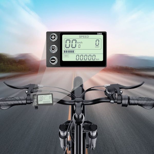 Elcykel för stad CHEEVALRY C26 PRO - 250W 36V 20AH - 26"