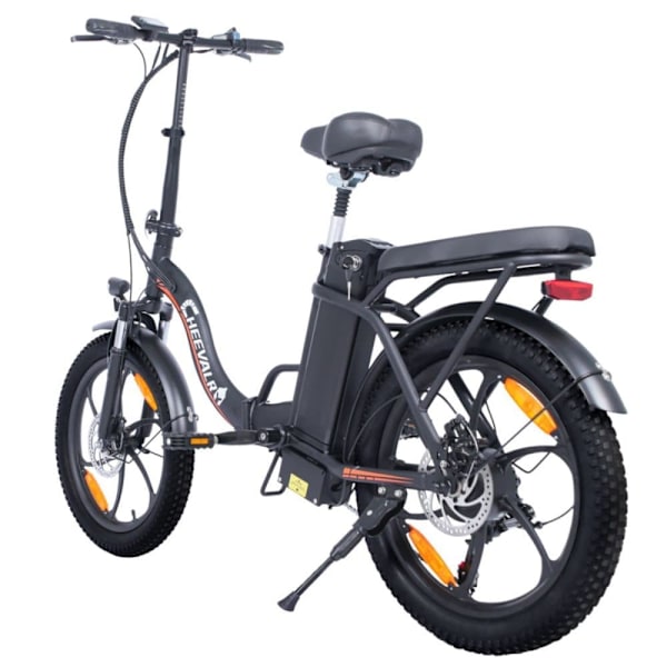 Taittuva sähköpyörä CHEEVALRY C16, 20", 250 W 48 V moottori, kaupunki- ja lähiliikennekäyttöön