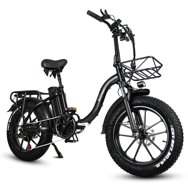 Sammenklappelig Step-Thru Elcykel CMACEWHEEL Y20, 750W 48V 18Ah, Fat Tire, Sort