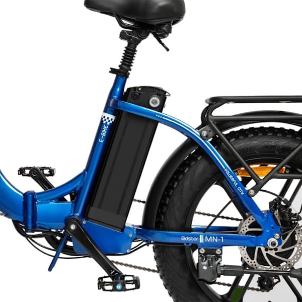 Taittuva sähköpyörä RIDSTAR MN20 - 1000W 48V 15Ah - 20" paksut renkaat