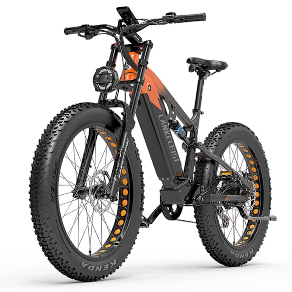 Elektrisk mountainbike LANKELEISI RV800 Plus, Bafang-motor 750W, 48V 20Ah Samsung-batteri