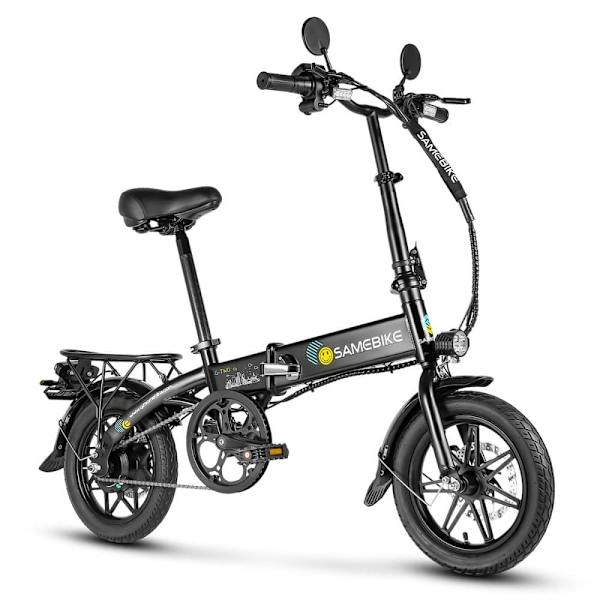 Bärbar pendlarelcykel Samebike YINYU14, motor 36V 350W, 25km/h