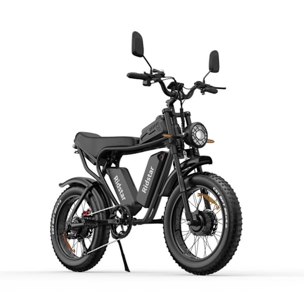 Sähköpyörät RIDSTAR Q20 Pro, 2 x 1000 W kaksoismoottori, 52 V 2 x 20 Ah kaksoisakku
