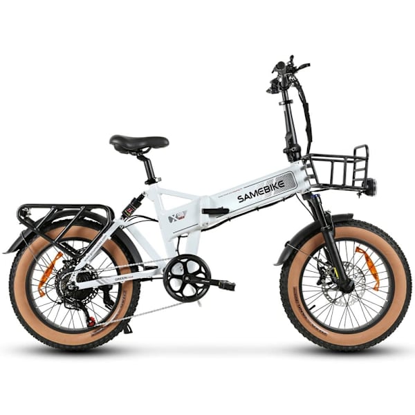 Sähkömaastopyörä SAMEBIKE XWLX09-II, moottori 1000 W, akku 48 V 15 Ah, kokoontaitettava