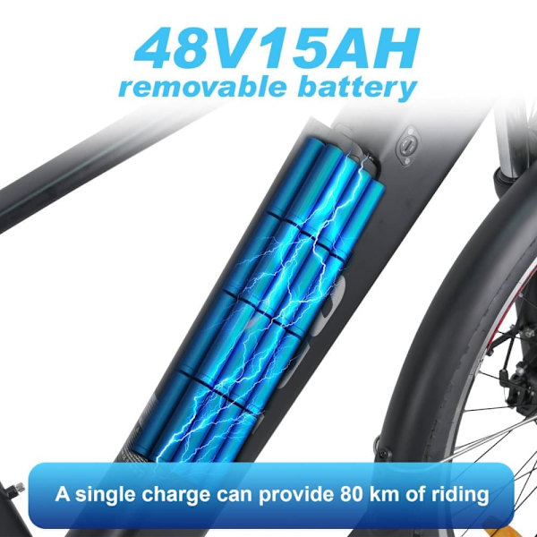 Elcykel TTGO M310, 27,5", 500W 48V 15Ah, All Terrain
