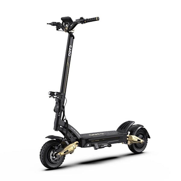 El-scooter OOTD S30, dobbeltmotor, 2400W 52V 23,4Ah, 10", sort
