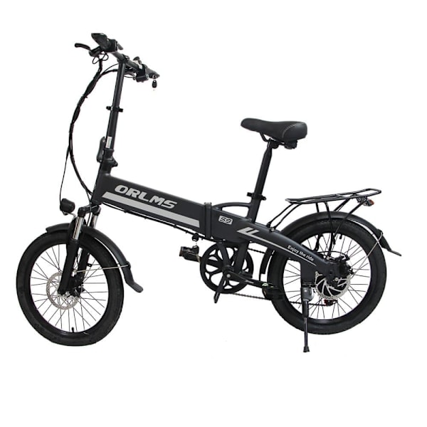 Sammenklappelig elcykel ORLMS S9, 500W motor, 48V 13Ah batteri, 20" pendler-elcykel
