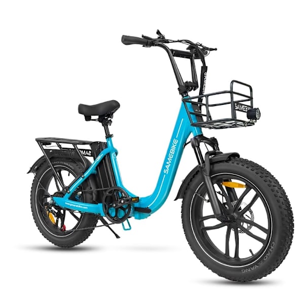 Taittuva sähköpyörä SAMEBIKE C05 Pro, läpiajettava, 36V 500W moottori, paksut renkaat