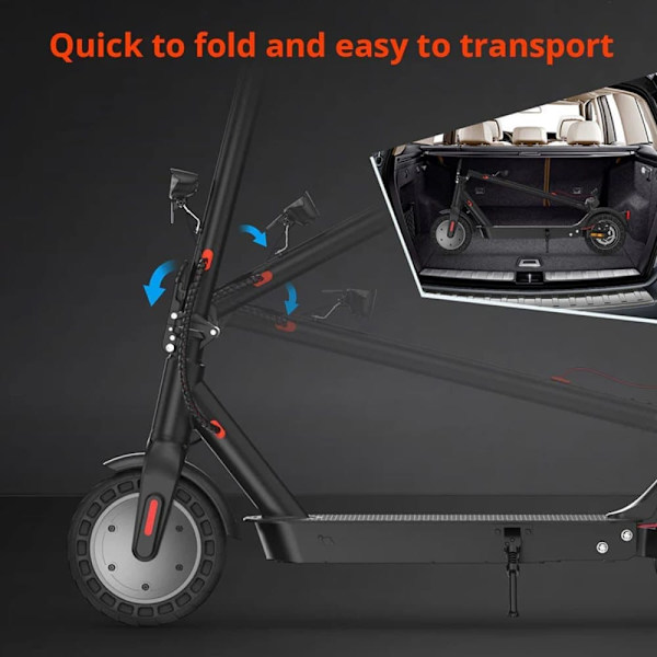 Sähköpotkulauta iSinwheel E9T Max - 10" - 500W 36V 10Ah - Sovellusohjaus