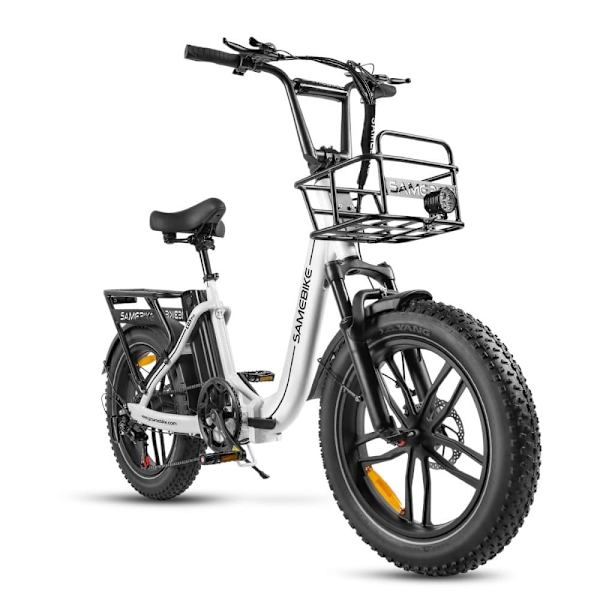 Taittuva sähköpyörä SAMEBIKE C05 Pro, läpiajettava, 36V 500W moottori, paksut renkaat